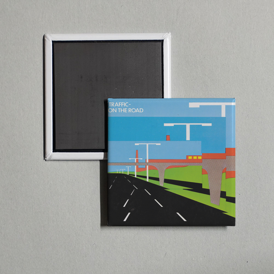 Traffic - On The Road Album Cover Fridge Magnet