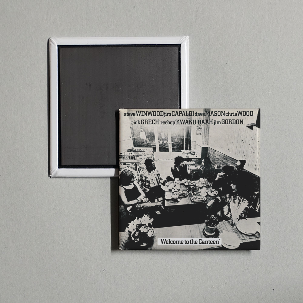 Traffic - Welcome To The Canteen Album Cover Fridge Magnet