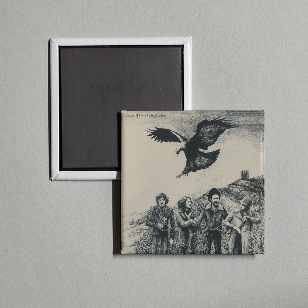 Traffic - When The Eagle Flies Album Cover Fridge Magnet