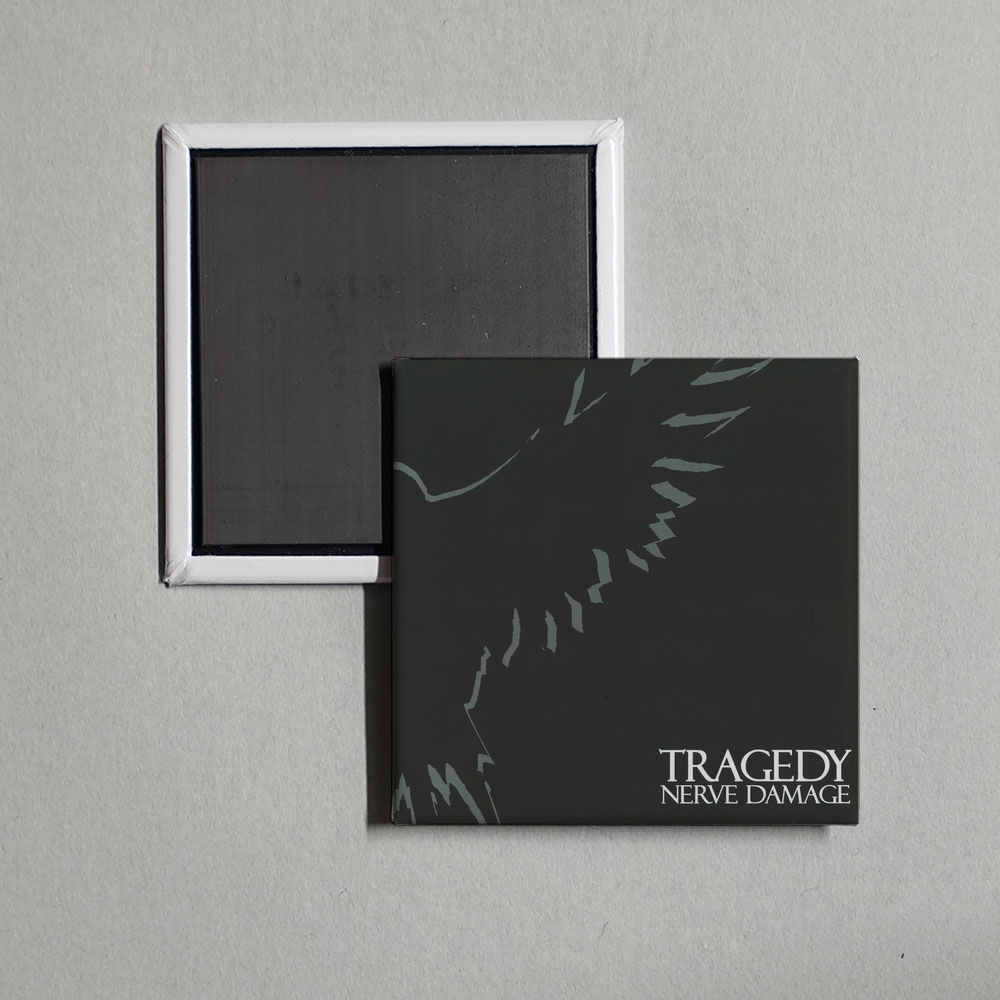 Tragedy - Nerve Damage Album Cover Fridge Magnet