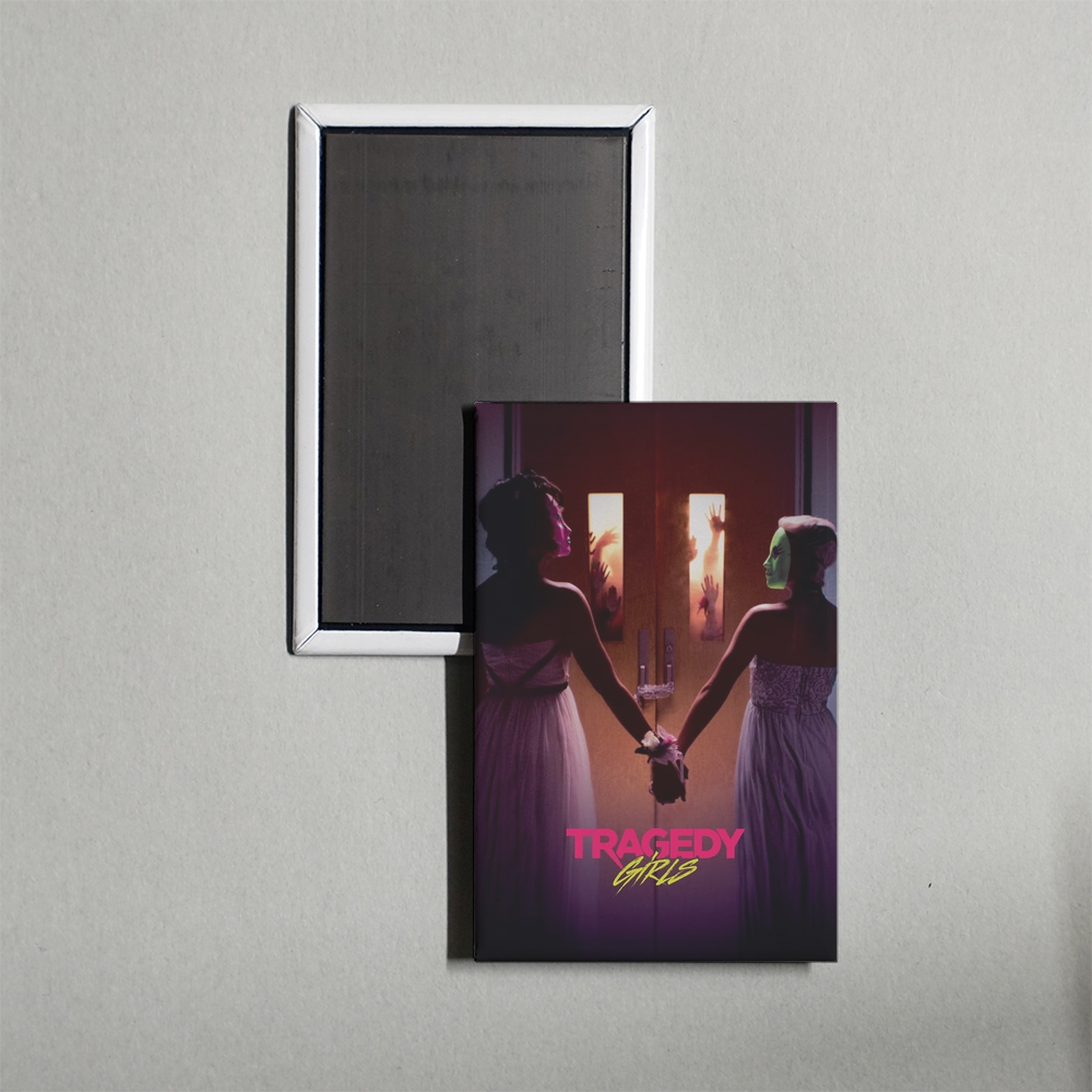 Tragedy Girls Mini Movie Fridge Magnet