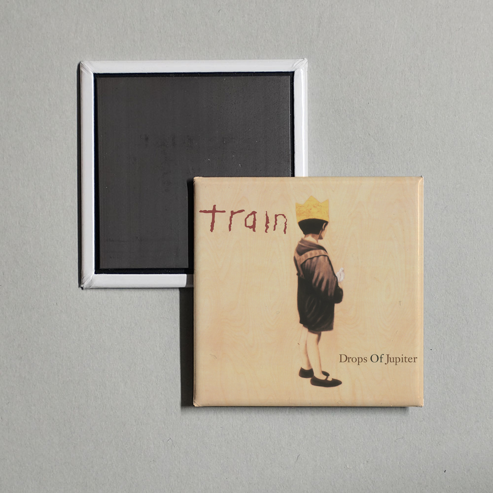 Train - Drops of Jupiter (20th Anniversary Edition) Album Cover Fridge Magnet
