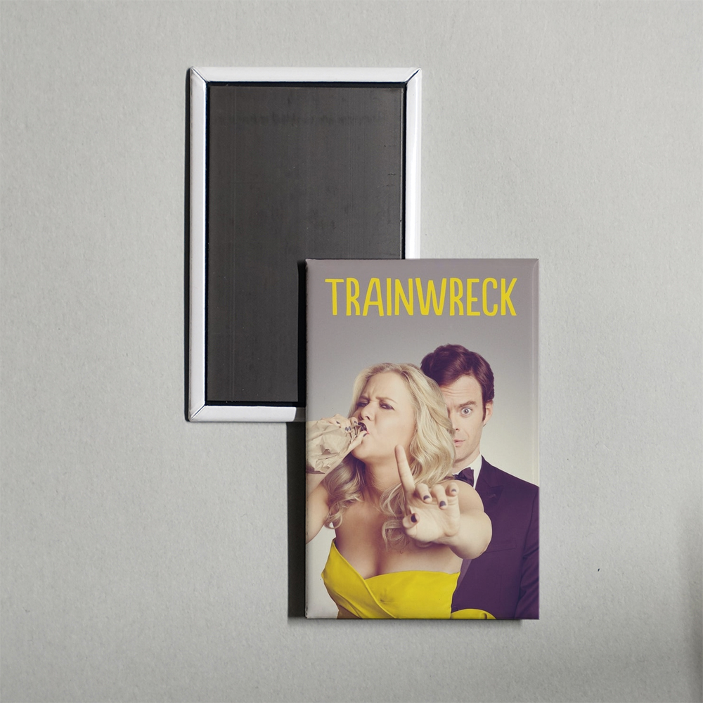 Trainwreck Mini Movie Fridge Magnet