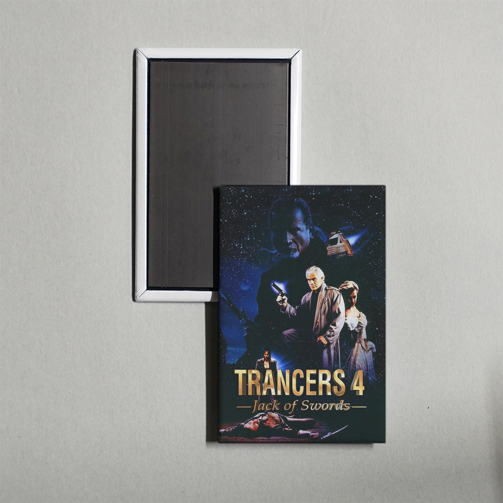 Trancers 4 Jack of Swords Mini Movie Fridge Magnet