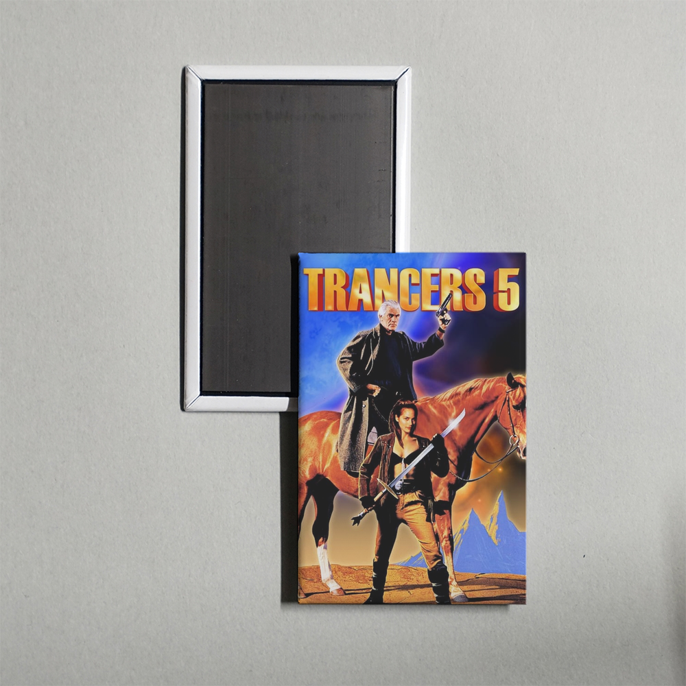 Trancers 5 Sudden Deth Mini Movie Fridge Magnet