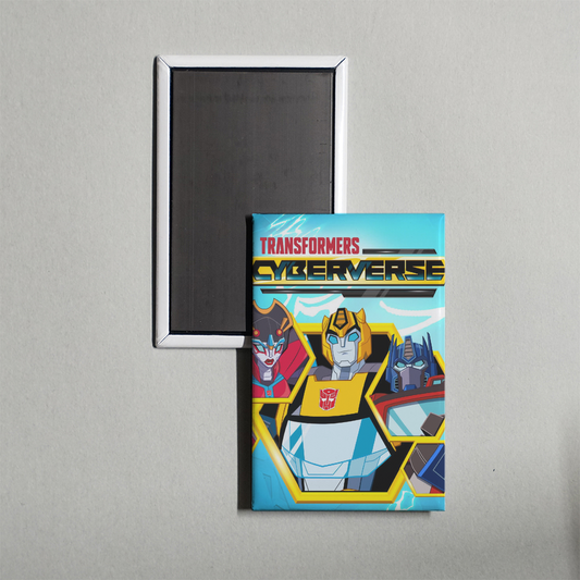 Transformers Cyberverse TV Show Fridge Magnet