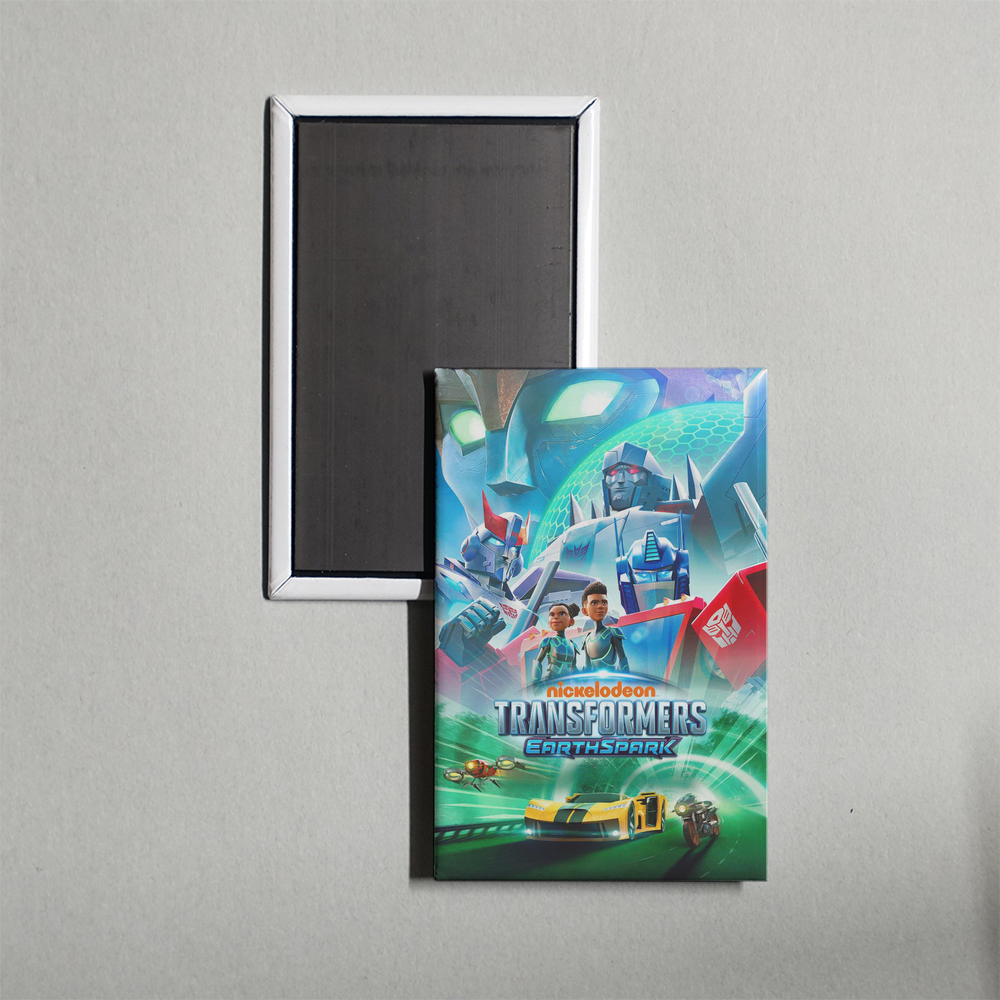Transformers EarthSpark TV Show Fridge Magnet