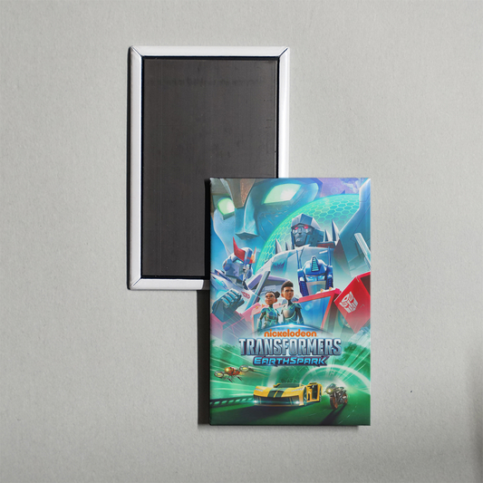 Transformers EarthSpark TV Show Fridge Magnet
