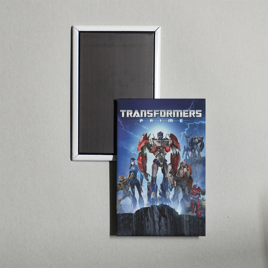 Transformers Prime TV Show Fridge Magnet