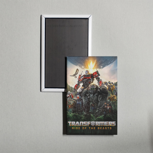 Transformers Rise of the Beasts Mini Movie Fridge Magnet