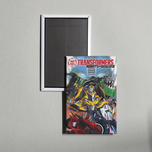 Transformers Robots In Disguise TV Show Fridge Magnet
