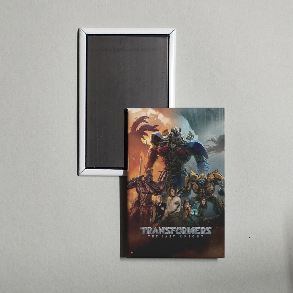 Transformers The Last Knight Mini Movie Fridge Magnet