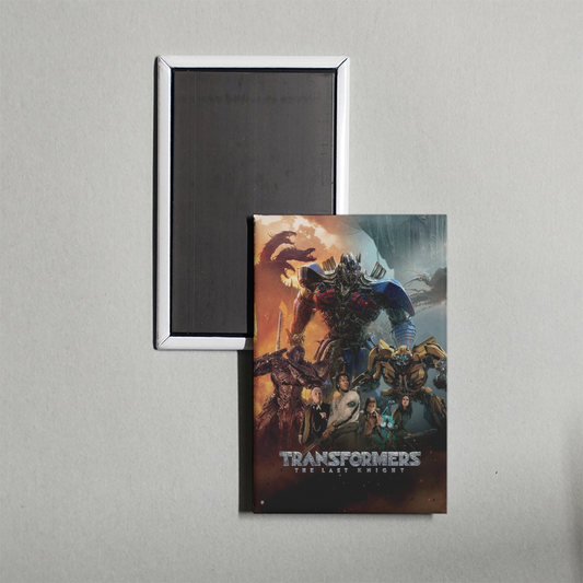 Transformers The Last Knight Mini Movie Fridge Magnet