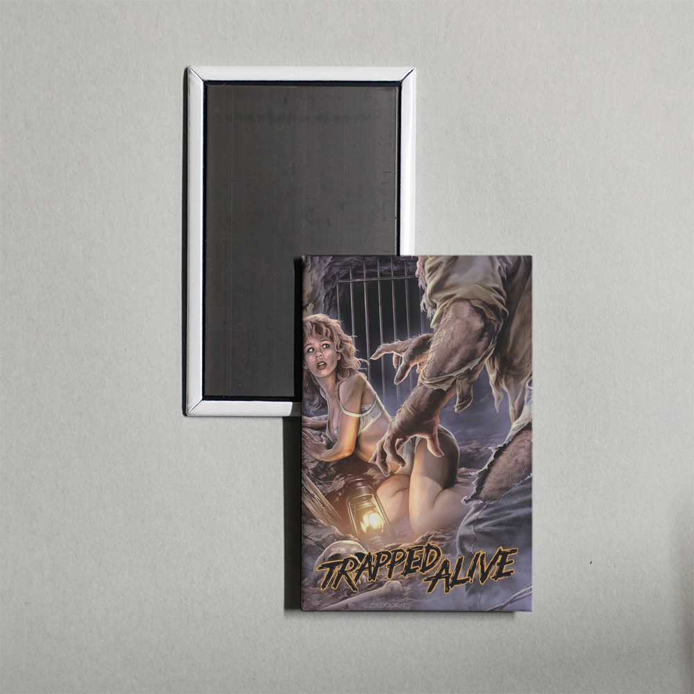 Trapped Alive Mini Movie Fridge Magnet