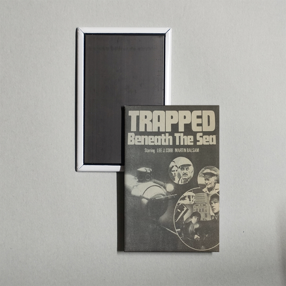 Trapped Beneath the Sea Mini Movie Fridge Magnet