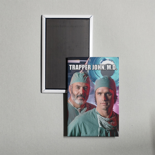 Trapper John, M.D. TV Show Fridge Magnet