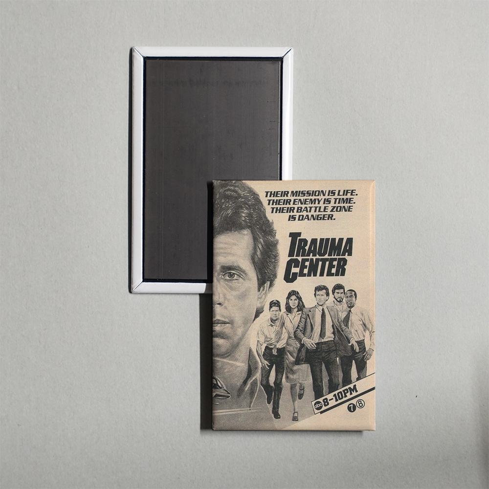 Trauma Center TV Show Fridge Magnet