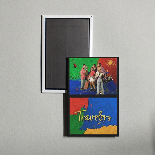 Travelers TV Show Fridge Magnet