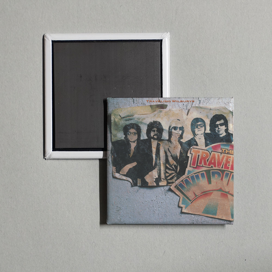 Traveling Wilburys - The Traveling Wilburys, Vol. 1 Album Cover Fridge Magnet