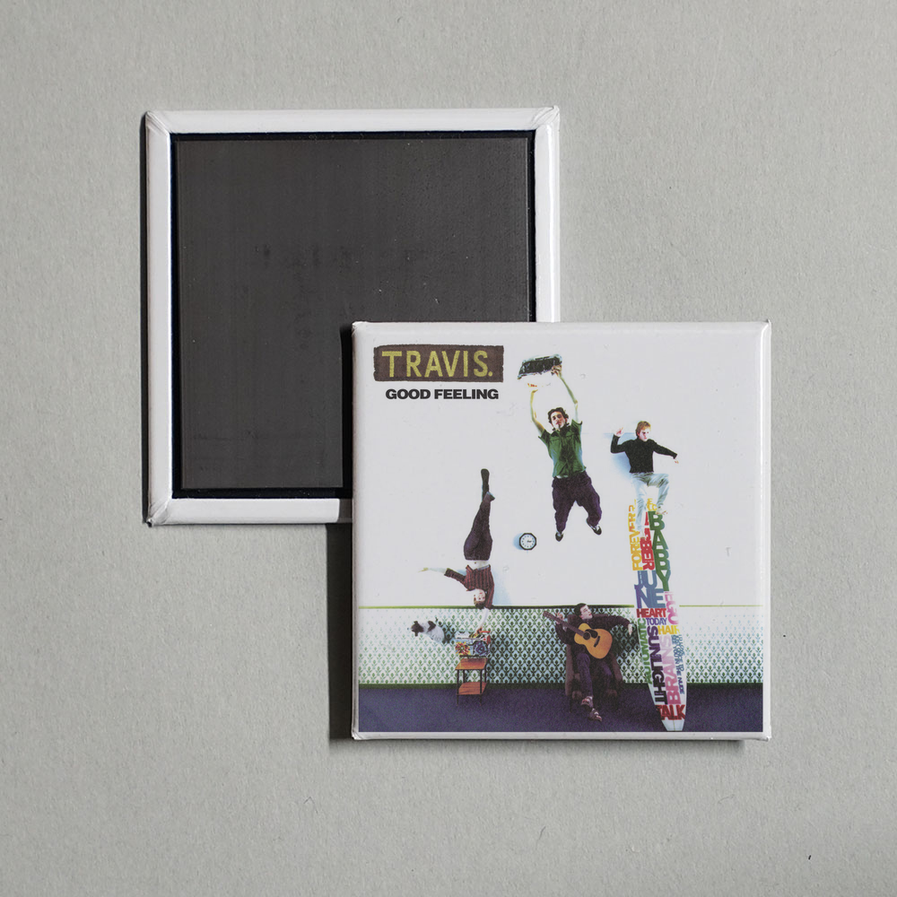 Travis - Good Feeling Album Cover Fridge Magnet