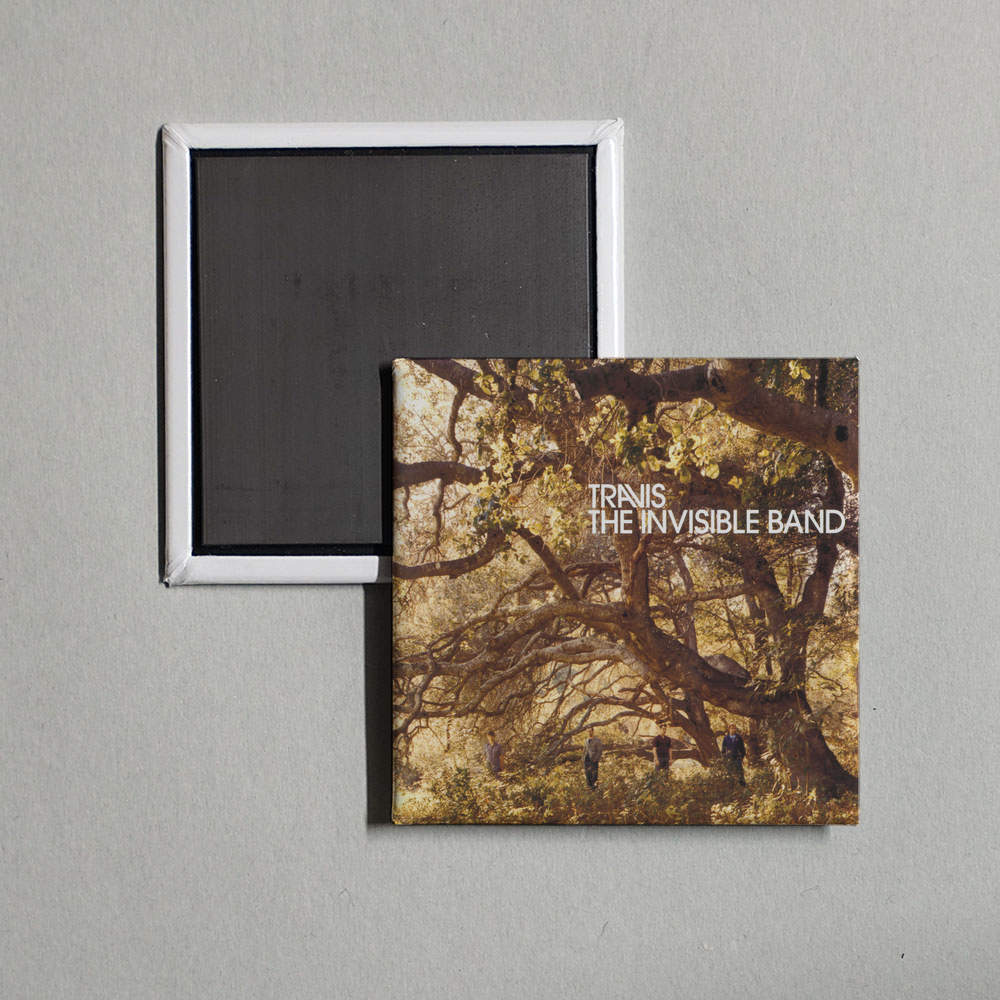Travis - The Invisible Band Album Cover Fridge Magnet