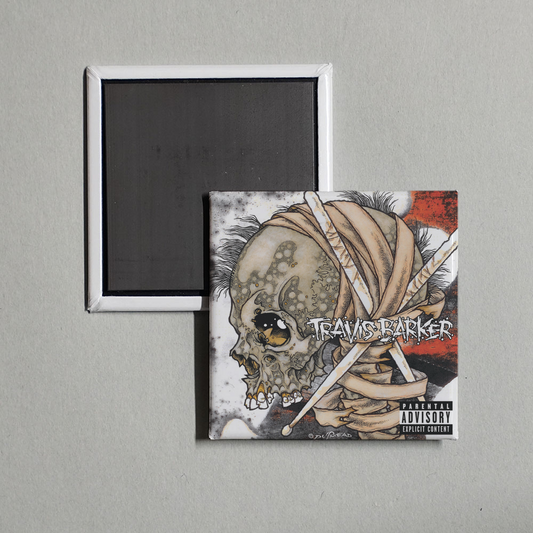 Travis Barker - Give The Drummer Some Album Cover Fridge Magnet