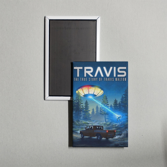 Travis The True Story of Travis Walton Mini Movie Fridge Magnet