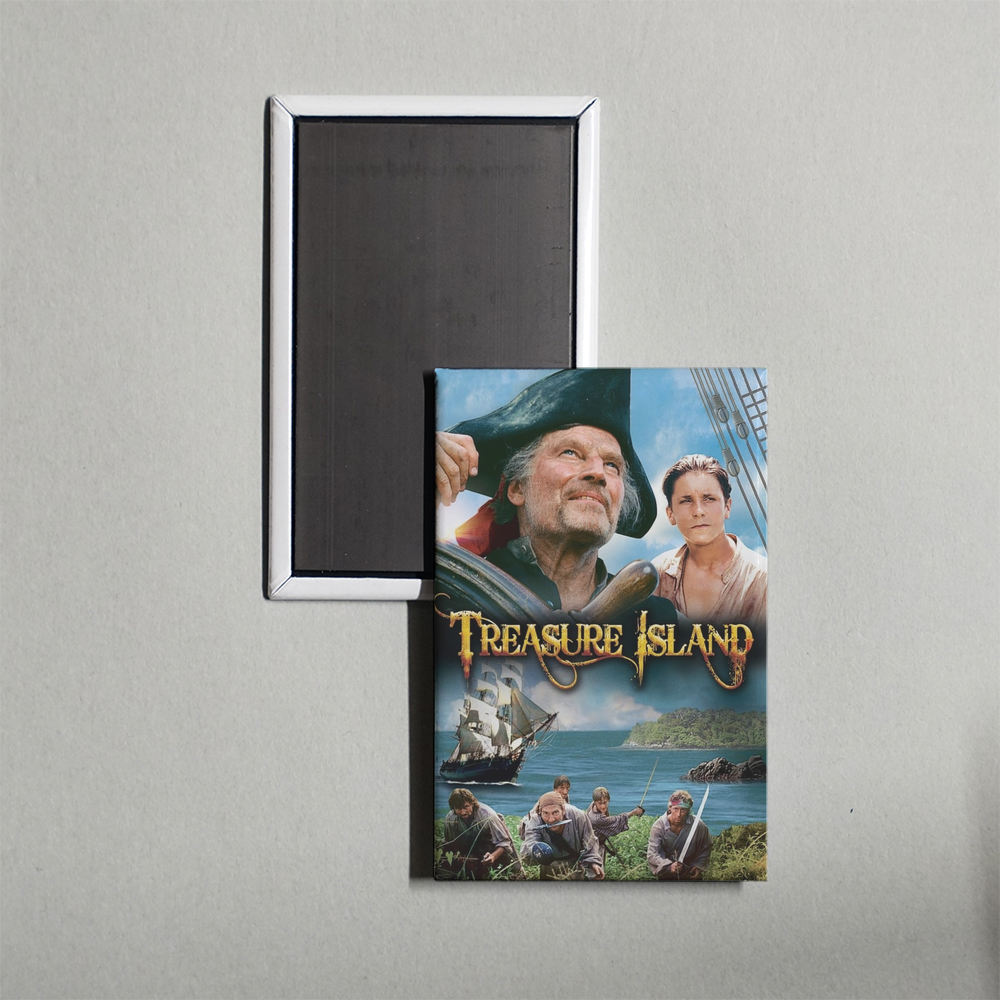 Treasure Island Mini Movie Fridge Magnet