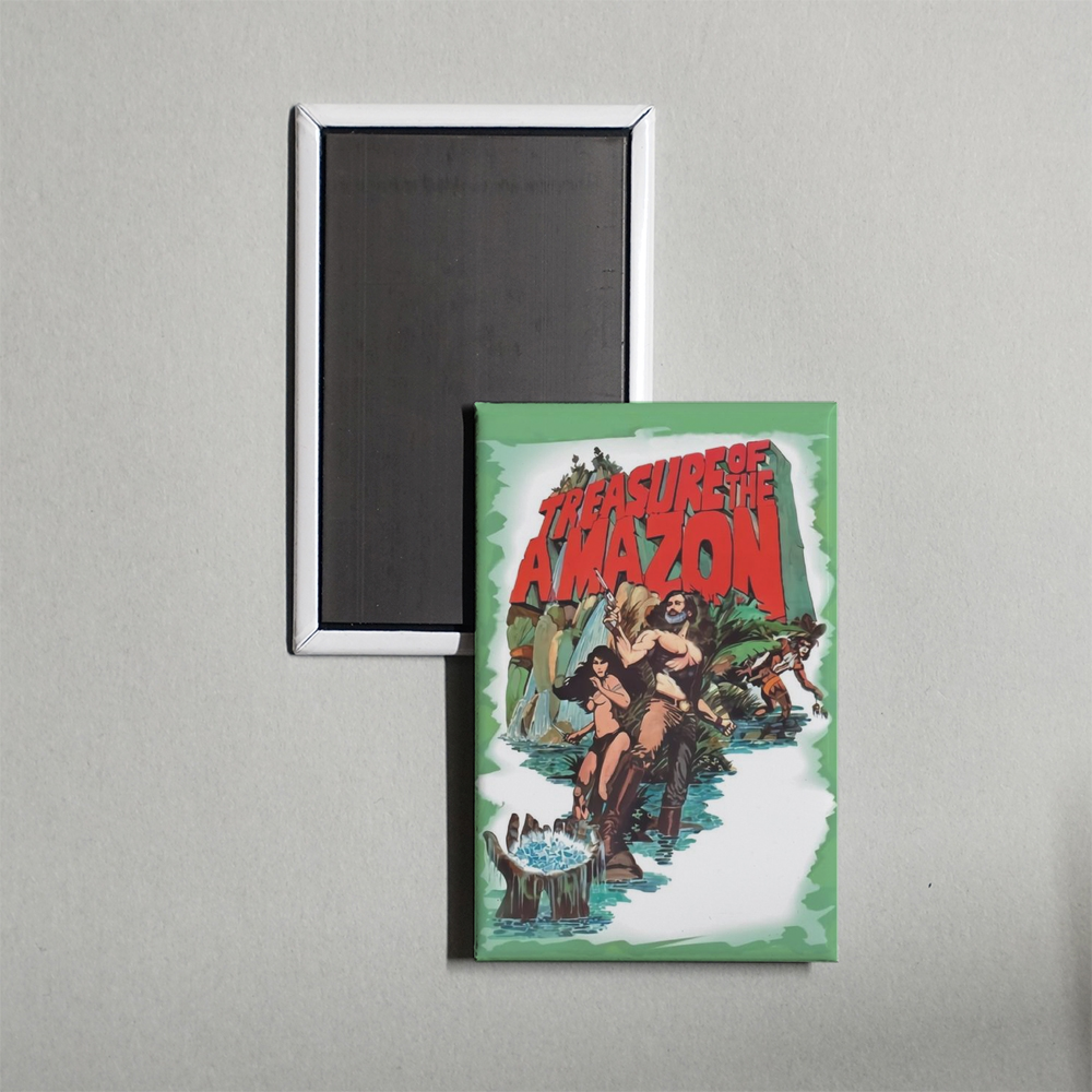 Treasure of the Amazon Mini Movie Fridge Magnet