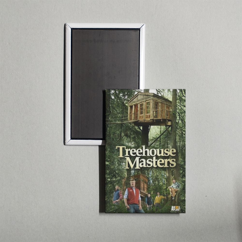 Treehouse Masters TV Show Fridge Magnet