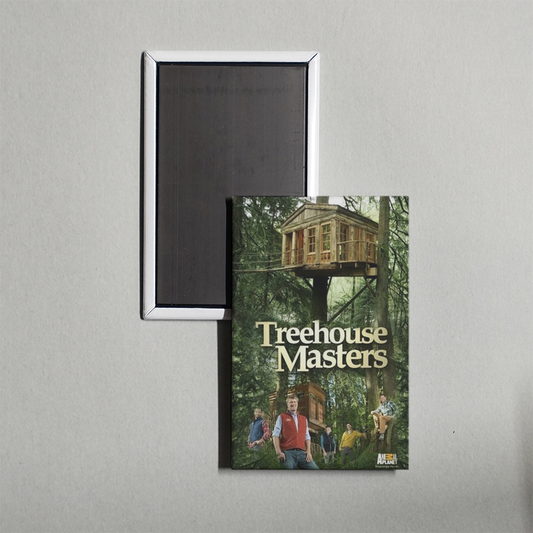 Treehouse Masters TV Show Fridge Magnet