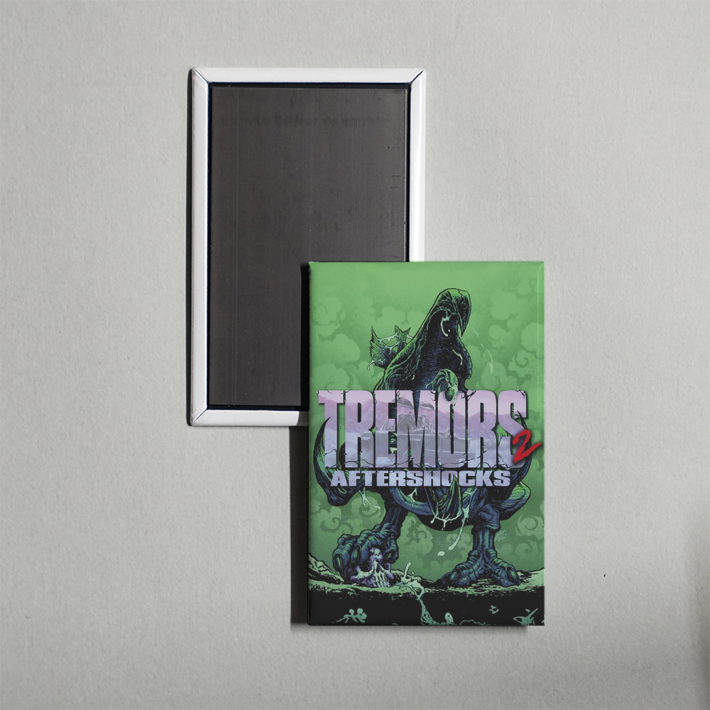 Tremors 2 Aftershocks Mini Movie Fridge Magnet