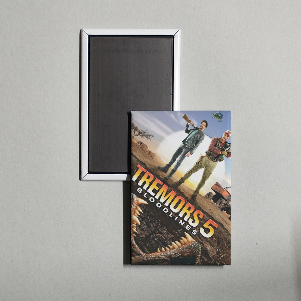 Tremors 5 Bloodlines Mini Movie Fridge Magnet