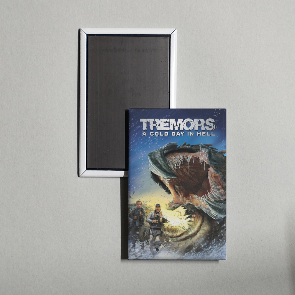 Tremors A Cold Day in Hell Mini Movie Fridge Magnet