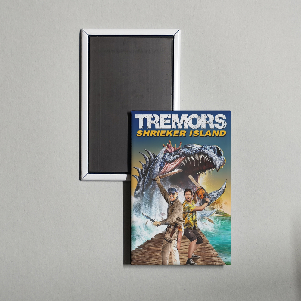 Tremors Shrieker Island Mini Movie Fridge Magnet