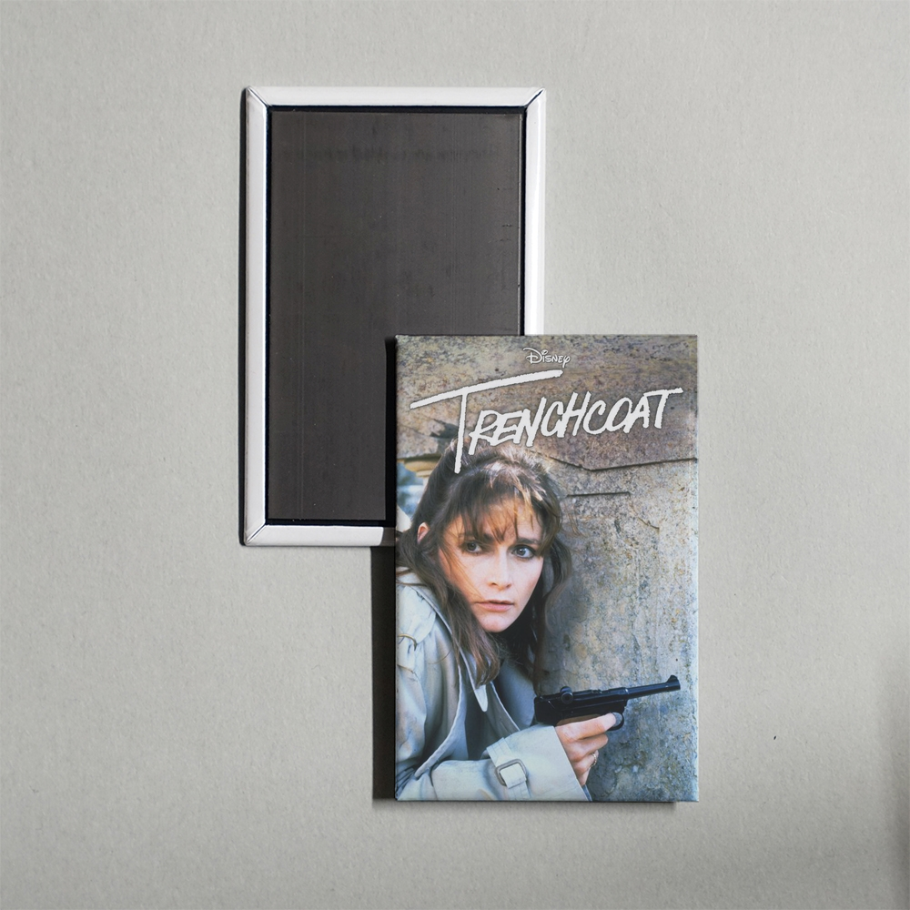 Trenchcoat Mini Movie Fridge Magnet