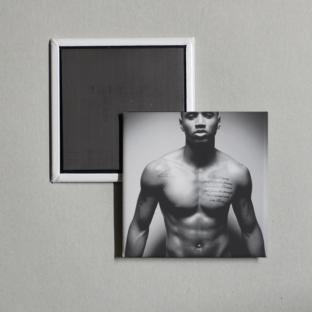 Trey Songz - Ready (Deluxe) Album Cover Fridge Magnet