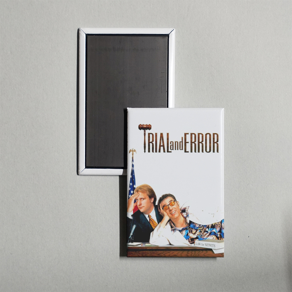 Trial and Error Mini Movie Fridge Magnet