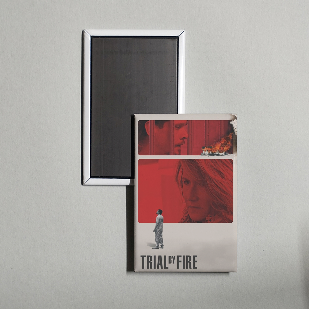 Trial by Fire Mini Movie Fridge Magnet
