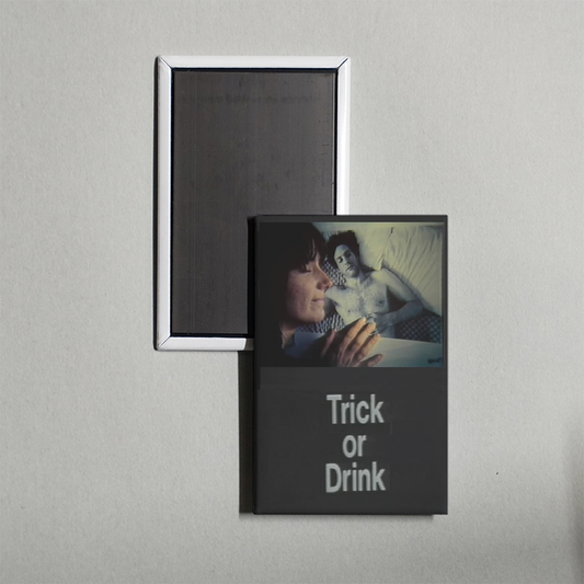 Trick or Drink Mini Movie Fridge Magnet