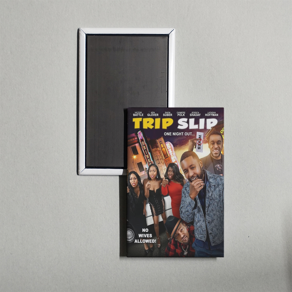 Trip Slip Mini Movie Fridge Magnet