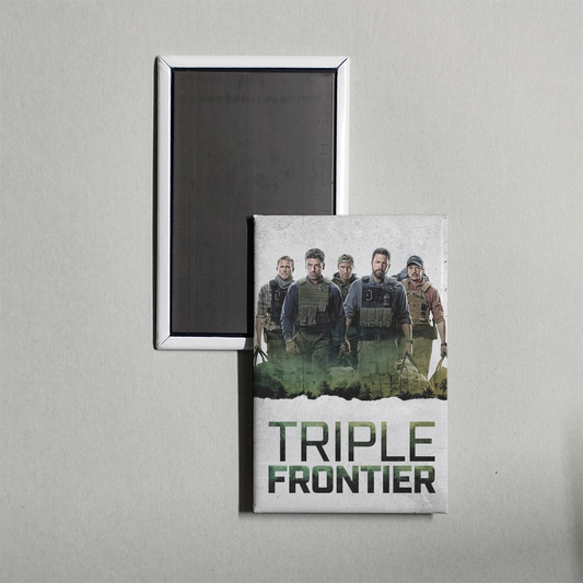 Triple Frontier Mini Movie Fridge Magnet