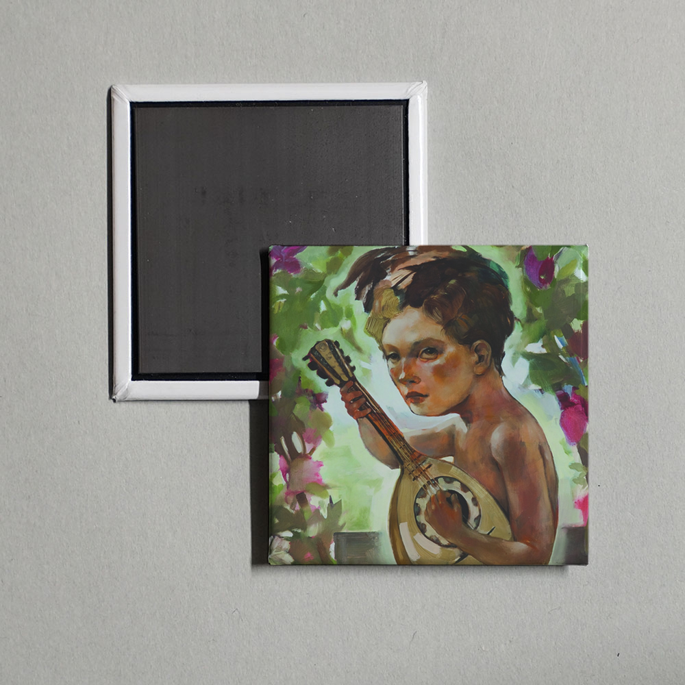 Tristen - Charlatans at the Garden Gate Album Cover Fridge Magnet
