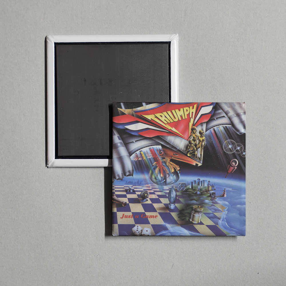Triumph - Just A Game Album Cover Fridge Magnet