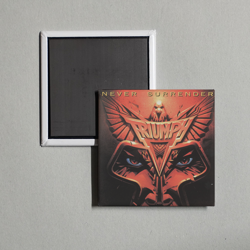 Triumph - Never Surrender Album Cover Fridge Magnet