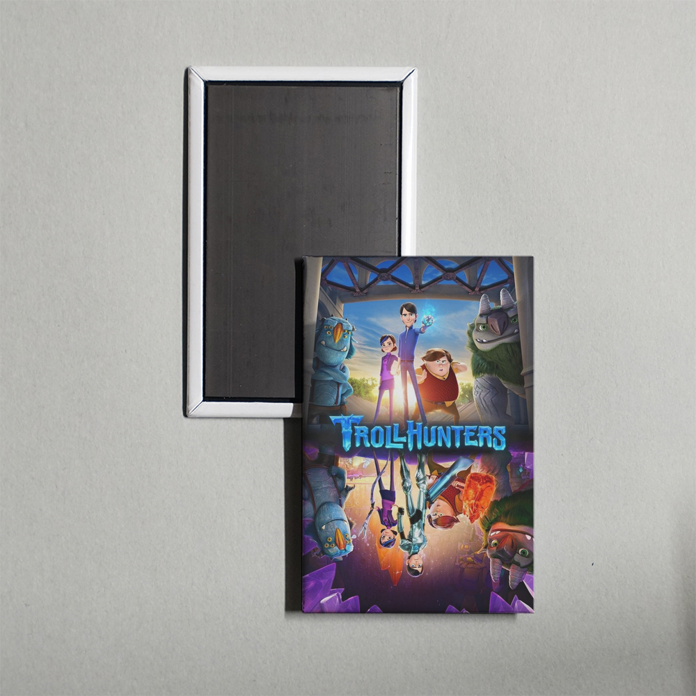 Trollhunters Tales of Arcadia TV Show Fridge Magnet