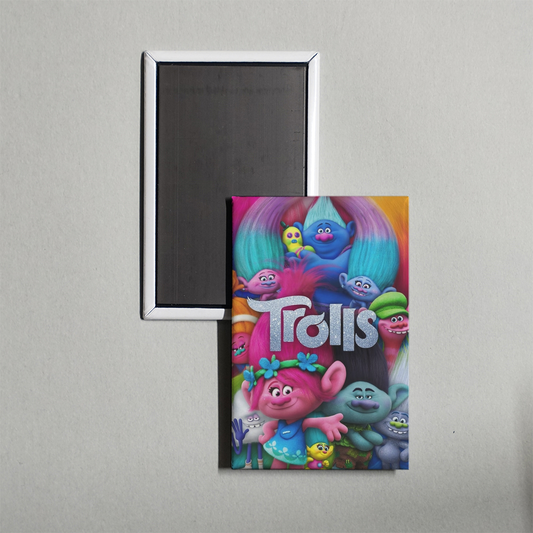 Trolls Mini Movie Fridge Magnet