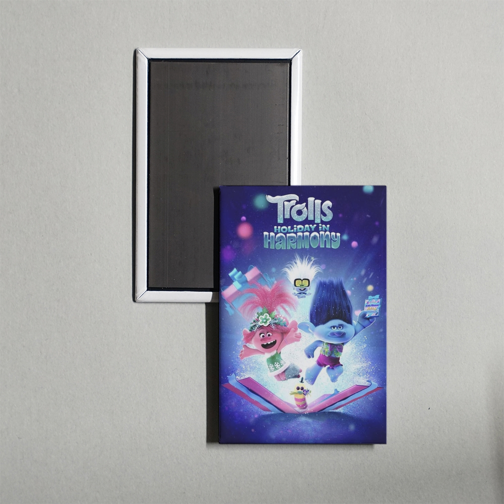 Trolls Holiday in Harmony Mini Movie Fridge Magnet