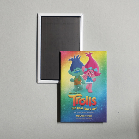 Trolls The Beat Goes On! TV Show Fridge Magnet