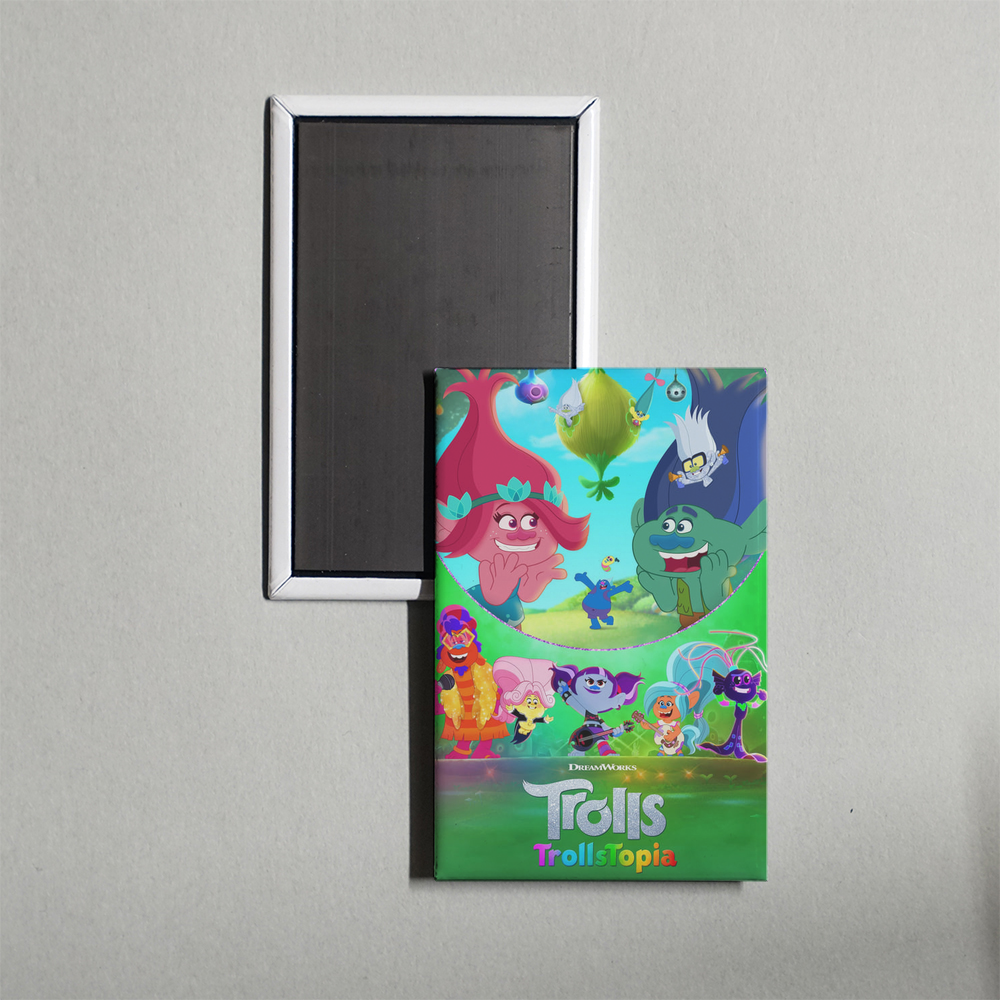 Trolls TrollsTopia TV Show Fridge Magnet